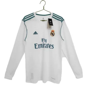Real Madrid 2017/18 Jersey Retro Fullsleeves