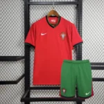 Portugal Home Euro 2024 Kit Fan Version
