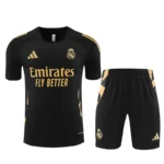 Real Madrid Black and Gold Training Kit 24-25