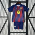 Barcelona Home Kids Kit Jersey 2025/26