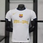 FC Barcelona White X CJ Soccer Jersey