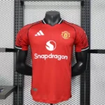 Manchester United Home Player Jersey 25/26