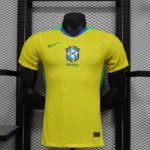 Brazil Home Player Version Jersey 2025/26
