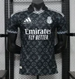 Los Merengues x Louis Vuitton Black Player Version Jersey 2026/27